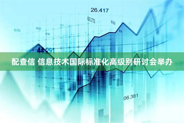 配查信 信息技术国际标准化高级别研讨会举办